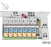 ★手数料０円★小田原市中町２丁目　月極駐車場（LP）